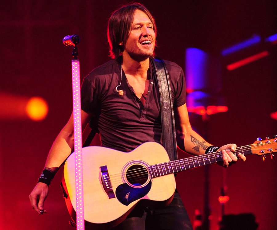 Keith Urban performs during his Get Closer 2011 World Tour stop at Time Warner Cable Arena in Charlotte, North Carolina, Friday, June 24, 2011. (Jeff Siner/Charlotte Observer/MCT)