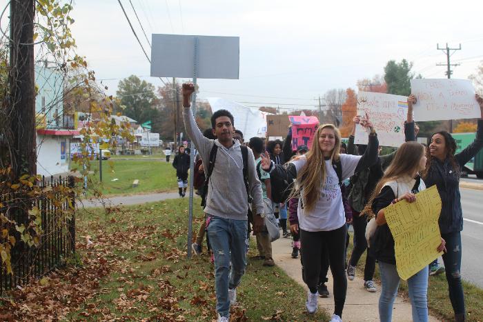 The kids behind the protest: MOCO Liberals