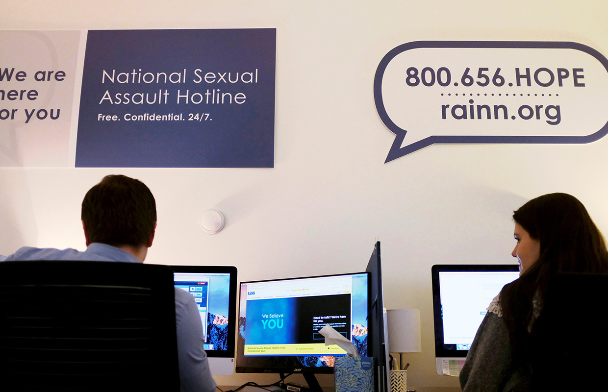 Following the trend of the #MeToo movement, the number of calls to the The National Sexual Assault Telephone Hotline have increased significantly.