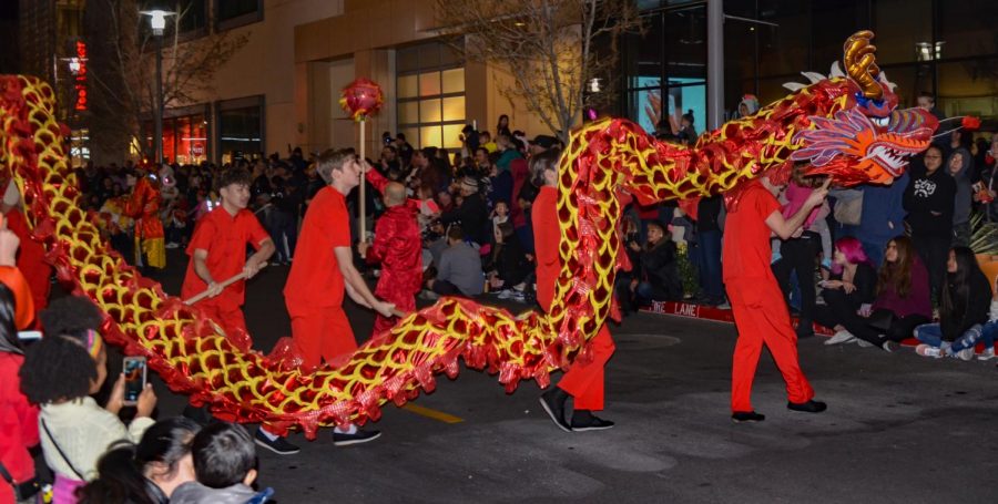 A Lunar New Year party in Las Vegas.