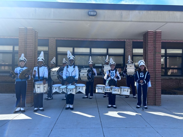 Springbrook High School Winter Drumline Delights White Oak Middle Schools Black History Month Celebration