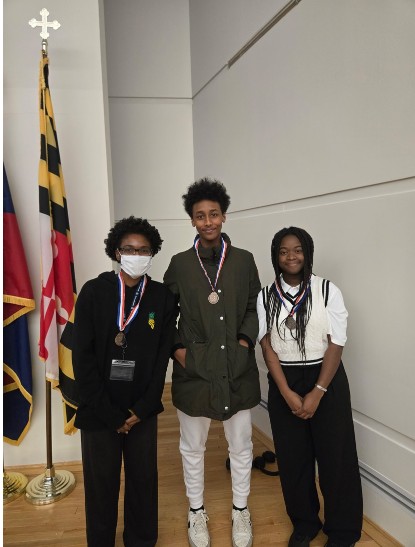 AOIT Students Earn Top Finish at MCPS Cyber Forensics Competition